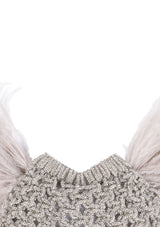 DIAMOND PLUMES CLUTCH