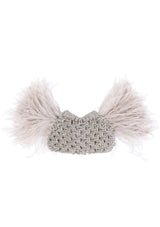DIAMOND PLUMES CLUTCH