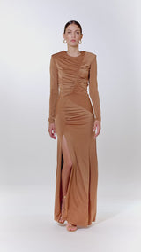 LA PONCHE LONG DRESS