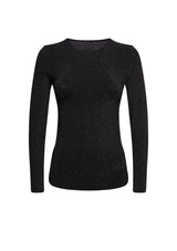 METALLIC TOP LONG SLEEVES