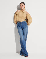 CAMELIA PALAZZO DENIM