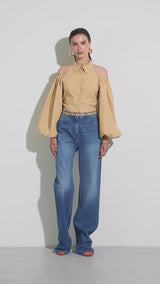 CAMELIA PALAZZO DENIM