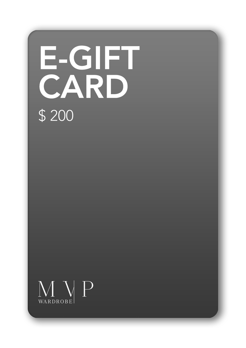 MVP GIFT CARD $200